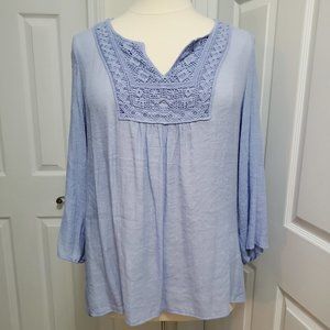 Spense Peasant Blouse Size XL NWT